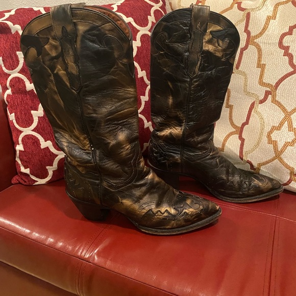 Dan Post Cowboy boots Size 10 - Picture 2 of 6